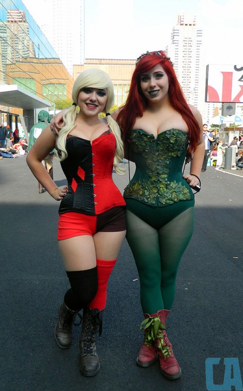 harley quinn+poison ivy