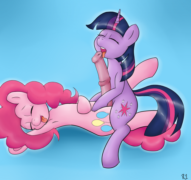 pinkie pie (mlp)+twilight sparkle (mlp)