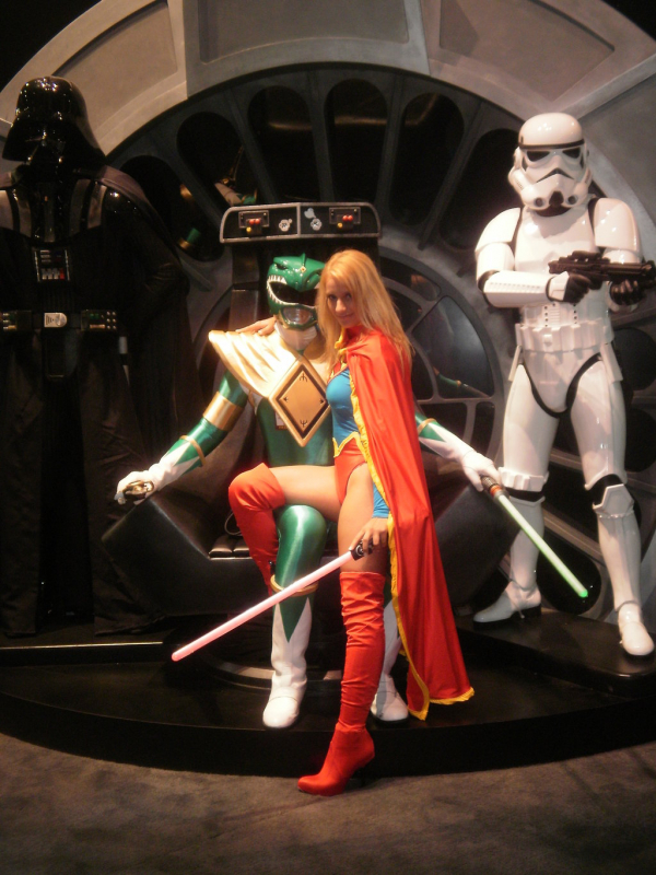 darth vader+supergirl