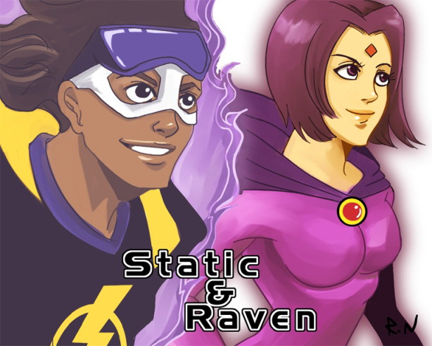 raven (dc)+virgil ovid hawkins