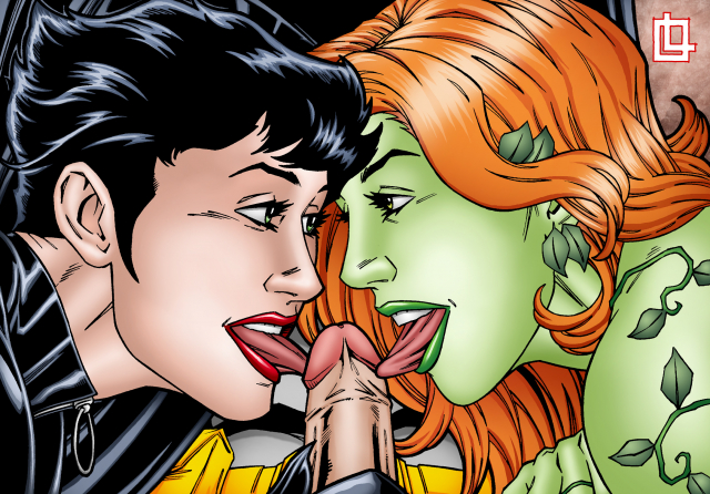 batman+catwoman+poison ivy