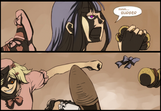 batman+frederica bernkastel+lambdadelta