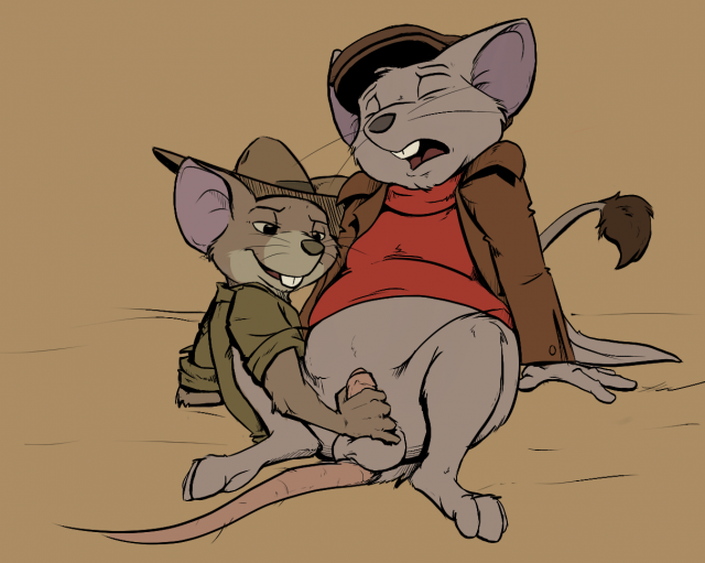 bernard+jake (the rescuers)