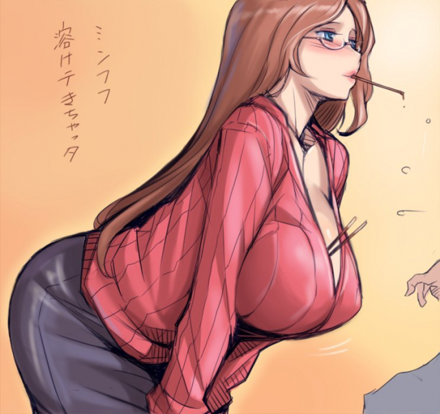 american oppai-san