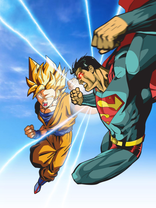 son gokuu+superman