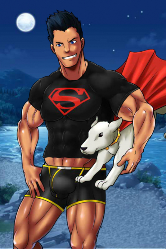 conner kent+krypto+superboy