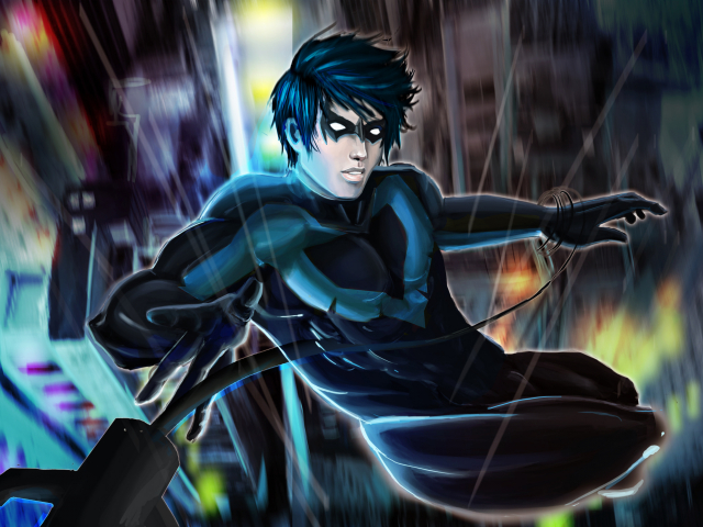 dick grayson+nightwing