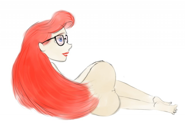 ariel+hipster ariel