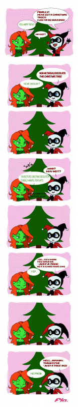 harley quinn+poison ivy