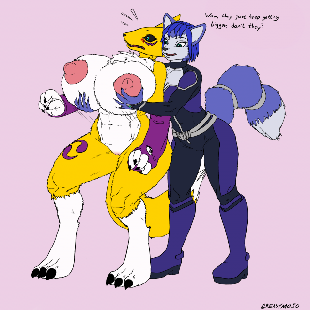 krystal+renamon