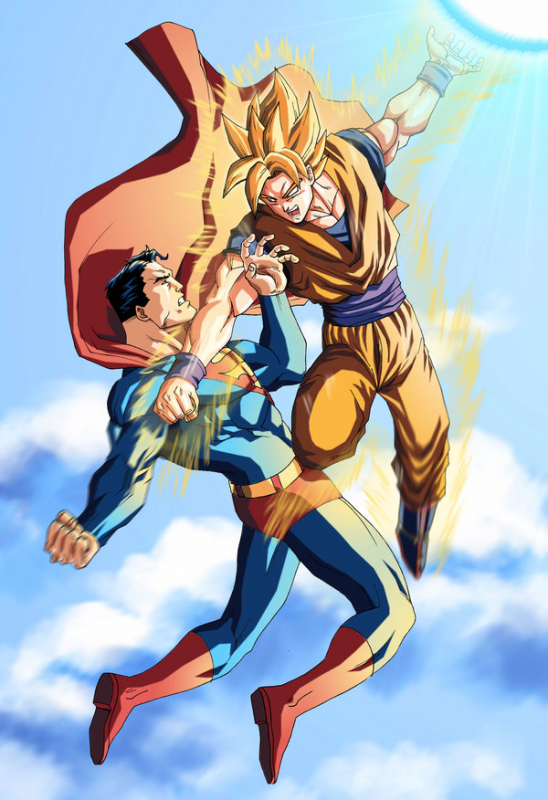 son gokuu+superman