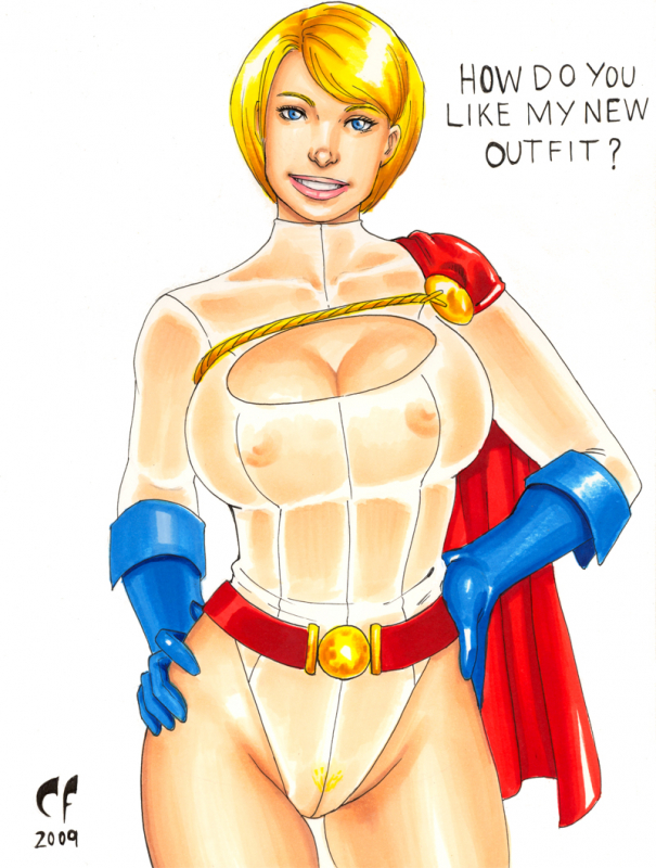 kara zor-l+karen starr+power girl