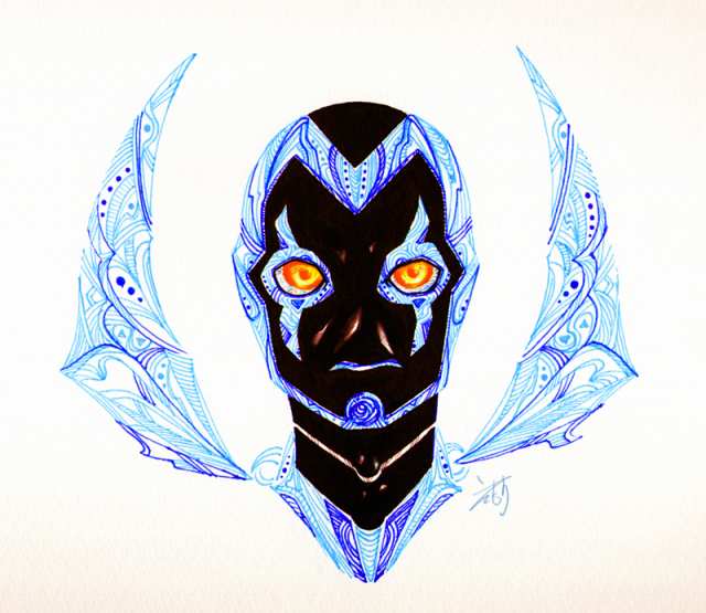 blue beetle+jamie reyes
