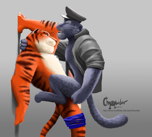 renato manchas+stripper tiger (zootopia)