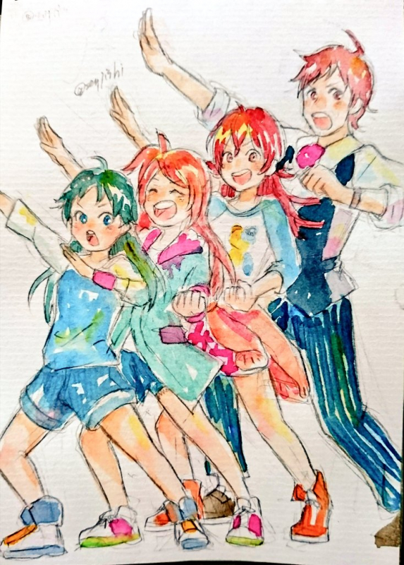 komiya kaho+nanjou hikaru+oogami tamaki+tendou teru