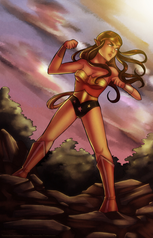 princess zelda+wonder woman