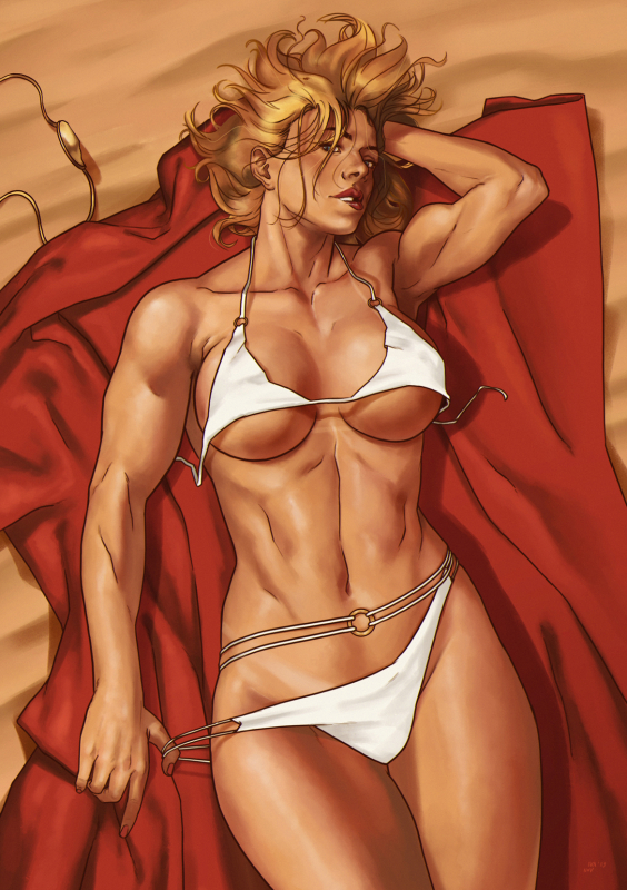 karen starr+power girl