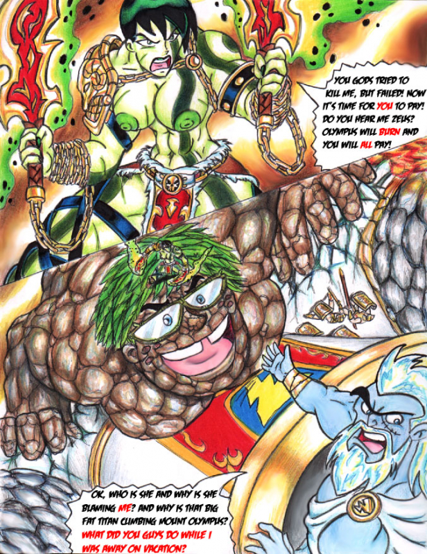 dr. drakken+kratos+shego+zeus+zeus (mythology)