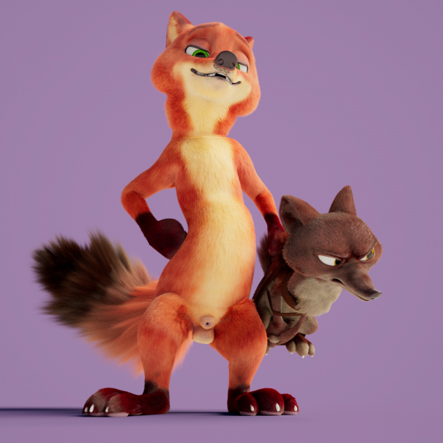 duke weaselton+nick wilde