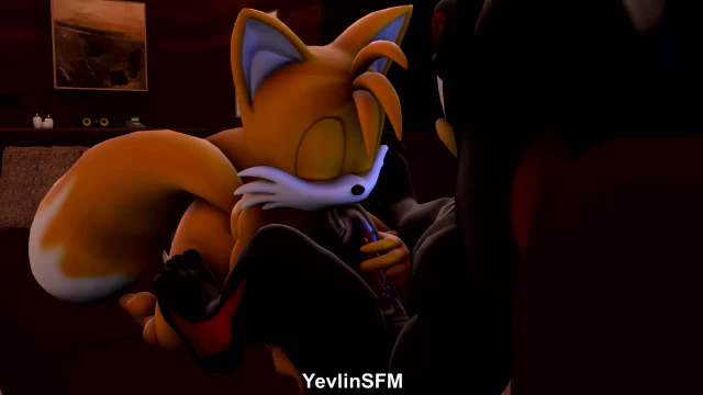 miles prower+shadow the hedgehog+tails