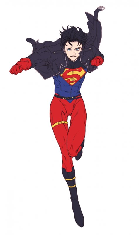 kon-el+superboy
