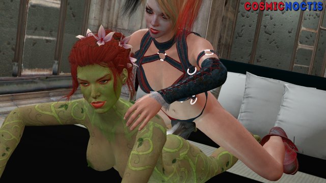 harley quinn+poison ivy