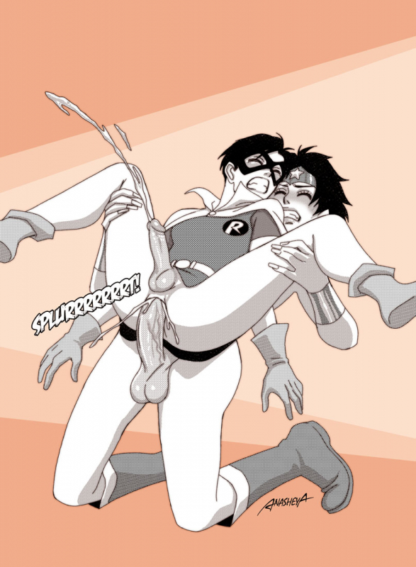 diana prince+dick grayson+robin (dc)+wonder woman