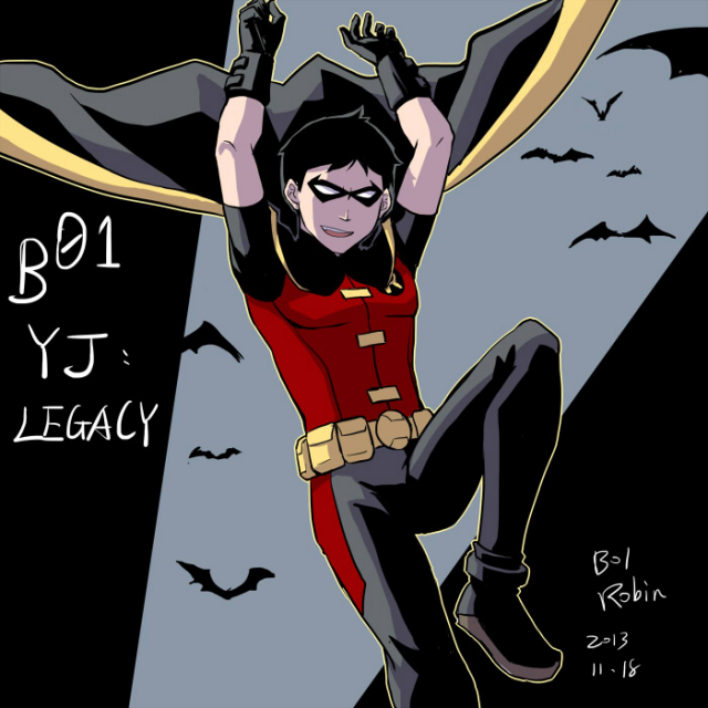 dick grayson+robin (dc)