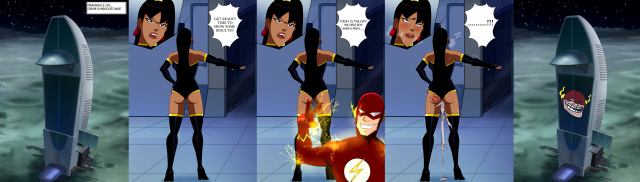 mary batson+superwoman+the flash+wally west