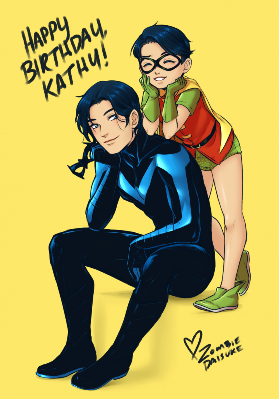 dick grayson+nightwing+robin (dc)