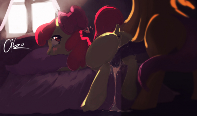 apple bloom (mlp)+scootaloo (mlp)