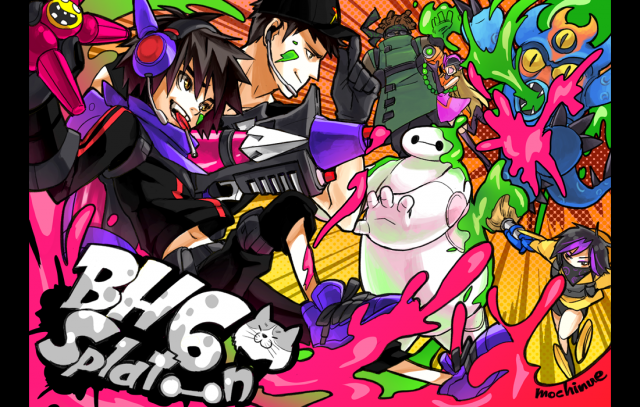 baymax+frc- (big hero 6)+gog- tomago+hio- hamada+hok- lemon+tadasg- hamada+wasabg-no-ginger