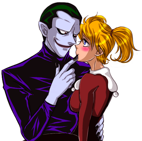harley quinn+the joker