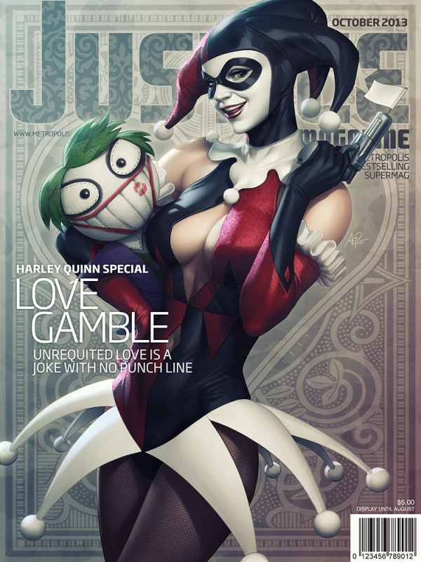 harley quinn+the joker