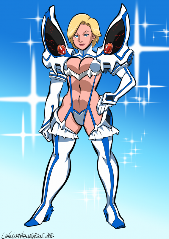 junketsu+kiryuuin satsuki+power girl