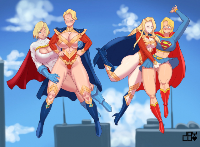 eighth wonder+power girl+supergirl