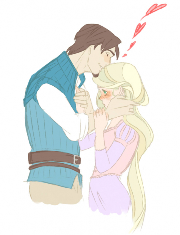 flynn rider+rapunzel (disney)