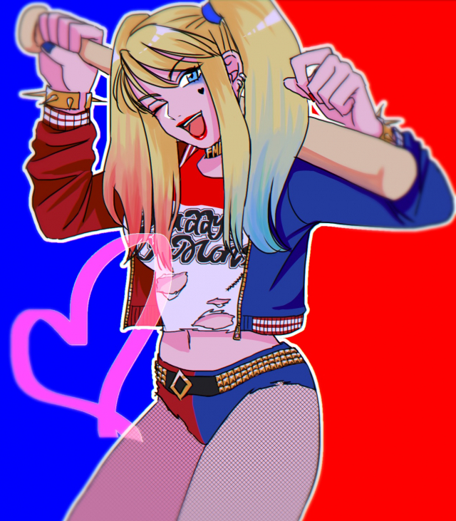 harley quinn+winry rockbell