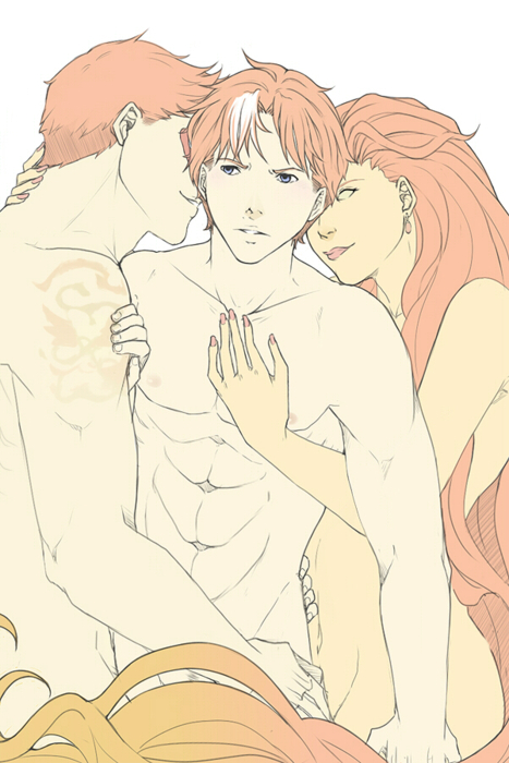 jason todd+koriand'r+roy harper+starfire