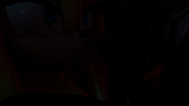 shadow the hedgehog+tikal the echidna