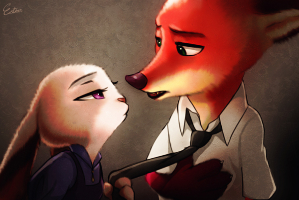 judy hopps+nick wilde