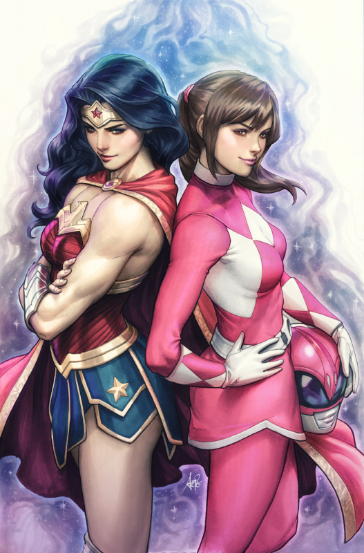 kimberly ann hart+pink ranger+ptera ranger+wonder woman