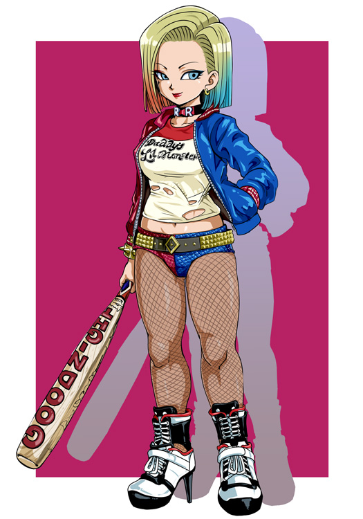 android 18+harley quinn