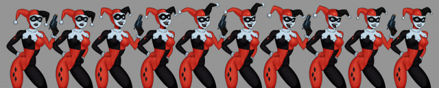 harleen quinzel+harley quinn+harley quinn (classic)