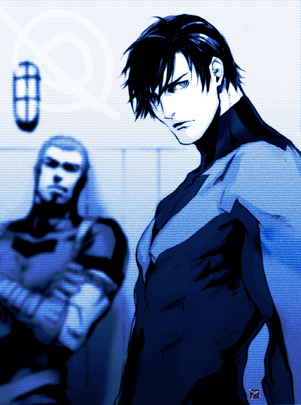 arsenal (dc)+dick grayson+nightwing+roy harper