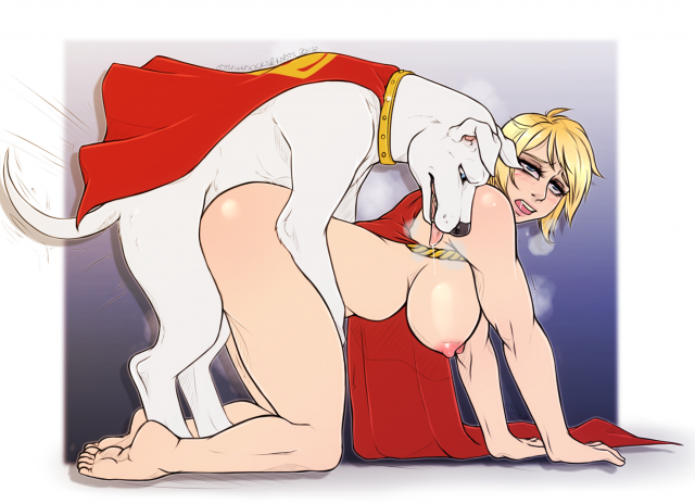 kara zor-el+karen starr+krypto+power girl