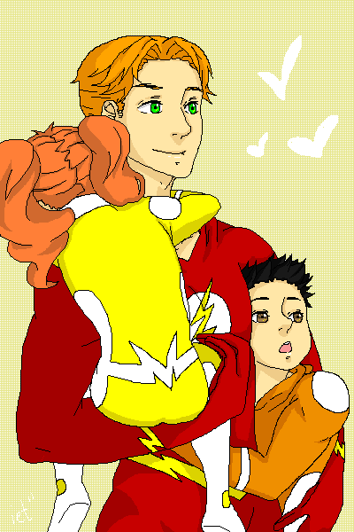 impulse+irey west+jai west+kid flash+the flash+wally west