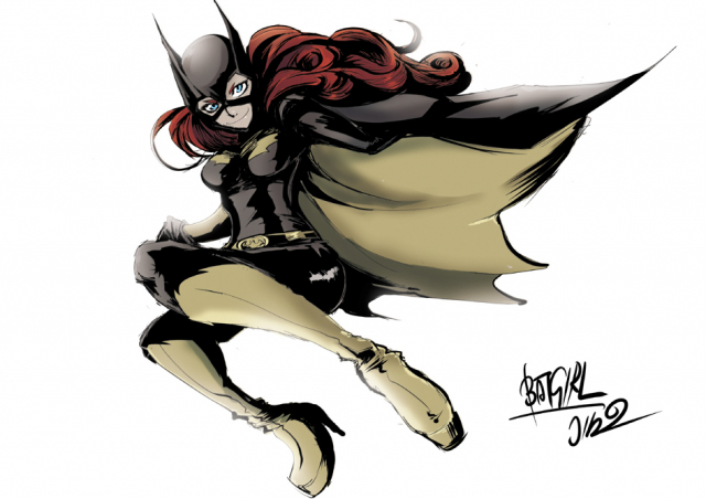 barbara gordon+batgirl