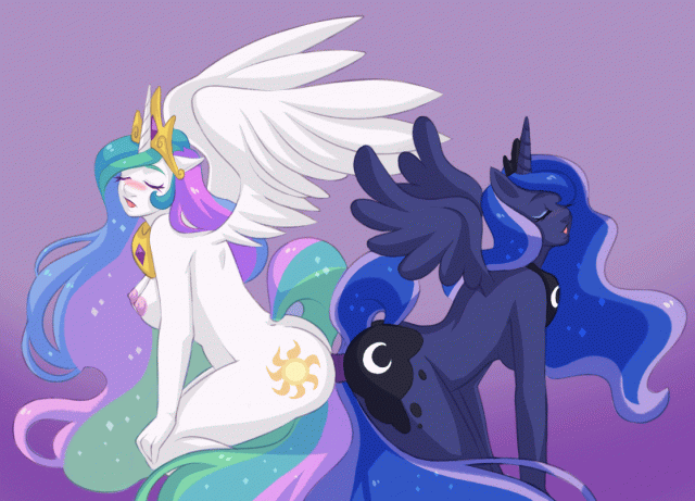 princess celestia (mlp)+princess luna (mlp)