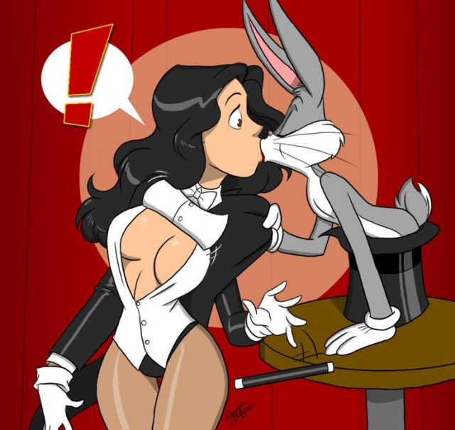 bugs bunny+zatanna+zatanna zatara